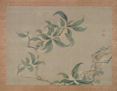 Blossom, 1851 by Tsubaki Chinzan